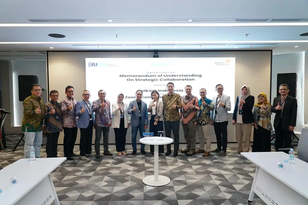 Telkom dan Zoom Jalin Kerja Sama Hadirkan Solusi Berbasis AI untuk Pasar B2B